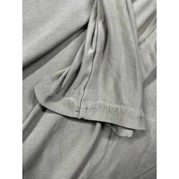 Garnet Hill Tan Top T- Shirt Knit Flowy Medium Tencel - Picture 7 of 7